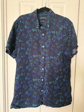 Psycho Bunny Sheldon All Over Print Shirt